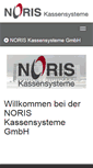 Mobile Screenshot of noris-kassensysteme.de